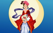 手绘中秋节嫦娥壁纸 (20/20)