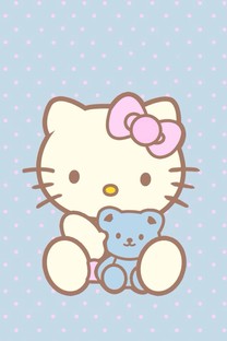 640x1136hellokitty手机壁纸