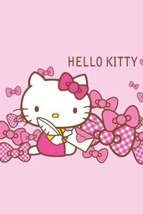 640x1136hellokitty手机壁纸