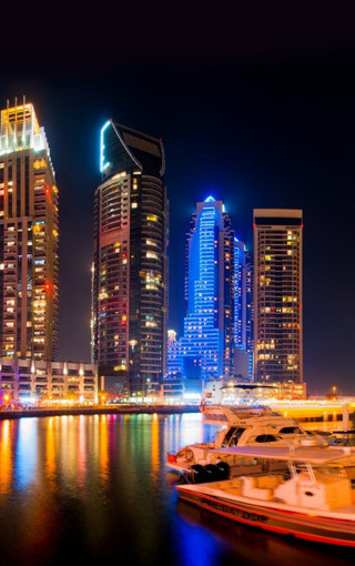 迪拜城市风景手机壁纸下载
