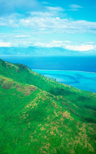 蓝色大海风景桌面壁纸