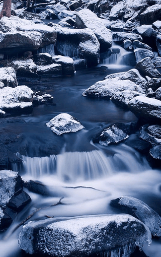 末日冬天雪景iphone手机壁纸