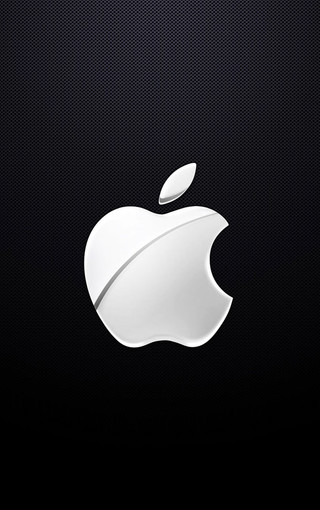 黑色苹果logo壁纸下载