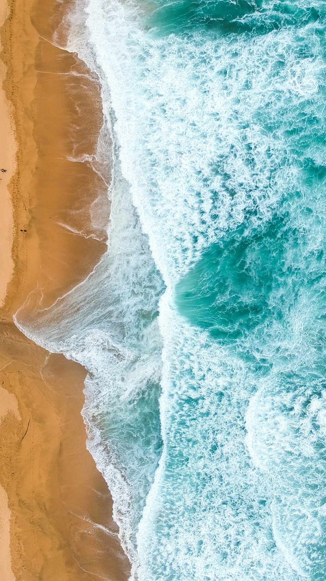 唯美海滩风景纯色手机壁纸高清图片下载_配图网