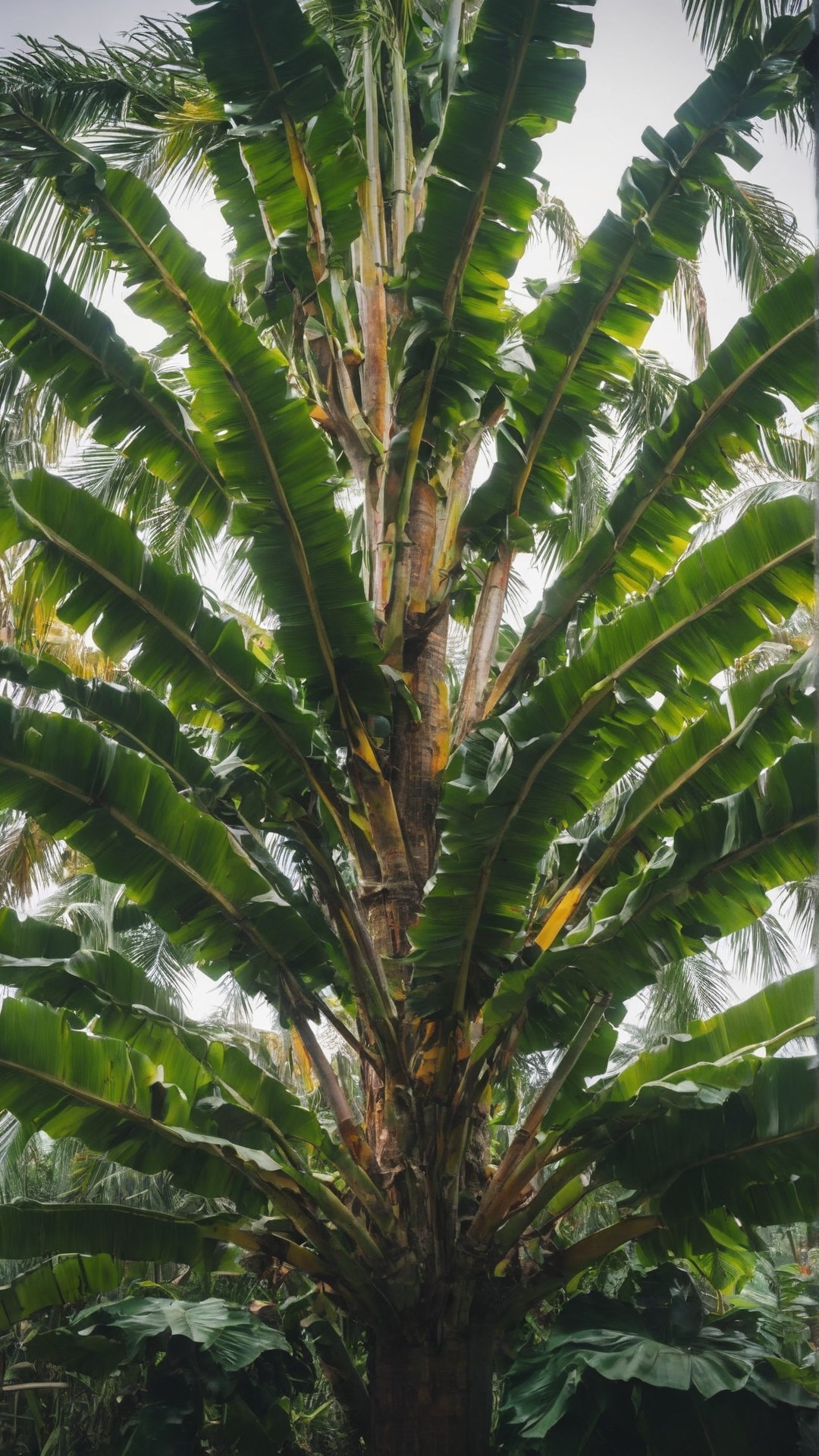 芭蕉树植物背景图片壁纸