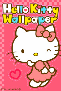 Hello Kitty粉色系手机壁纸