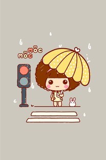摩丝摩丝手绘日常卡通图片壁纸