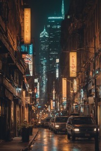 城市夜景情调绝美风景壁纸