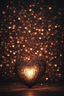  Romantic Glare Love Love Background Wallpaper