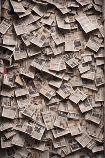  Second dimension newspaper wall background animation style wallpaper