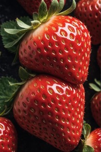可口水果新鲜草莓高清壁纸