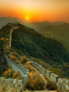 中国万里长城美景图片壁纸2