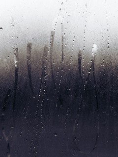 窗外的雨滴高清大图壁纸