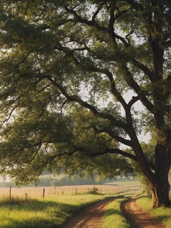 美丽清新的草原田园风光壁纸