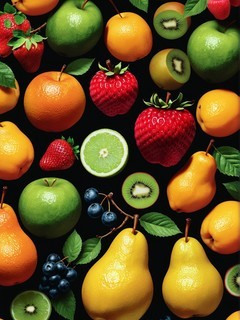 水果背景风格图片壁纸