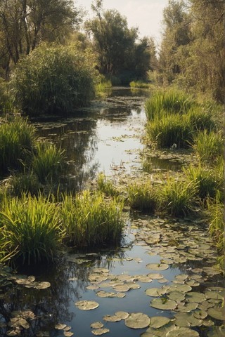 湿地公园风景高清图片壁纸