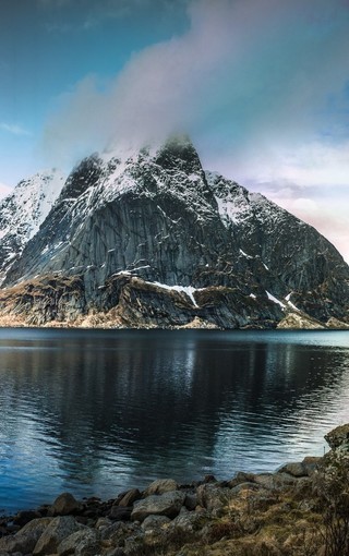 冬季雪景优美自然风景高清图片桌面壁纸 中关村在线手机壁纸