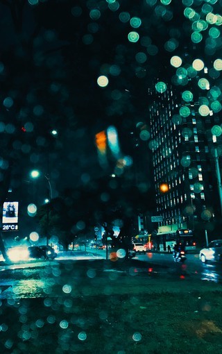 夜晚照片街景图片