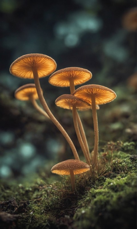 真菌小蘑菇图片壁纸