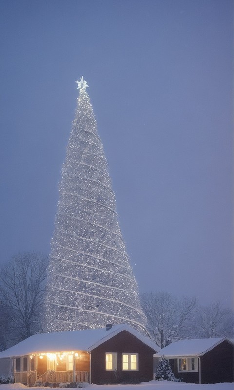 美丽的圣诞树高清图片壁纸