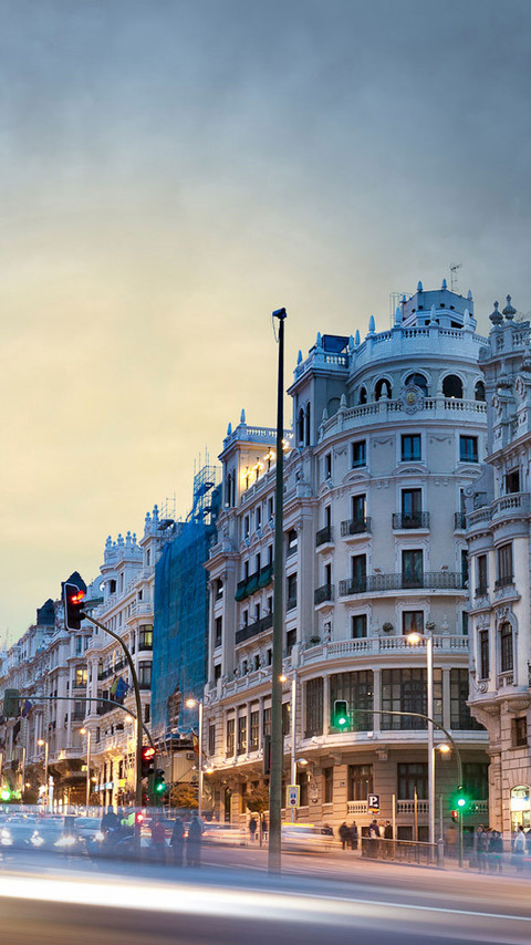 马德里城市美景手机壁纸