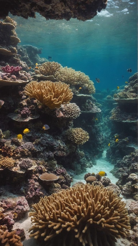 沉醉于绝美风光珊瑚海底美景壁纸