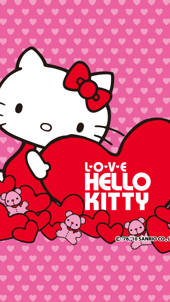 Hello Kitty可爱高清手机壁纸集锦