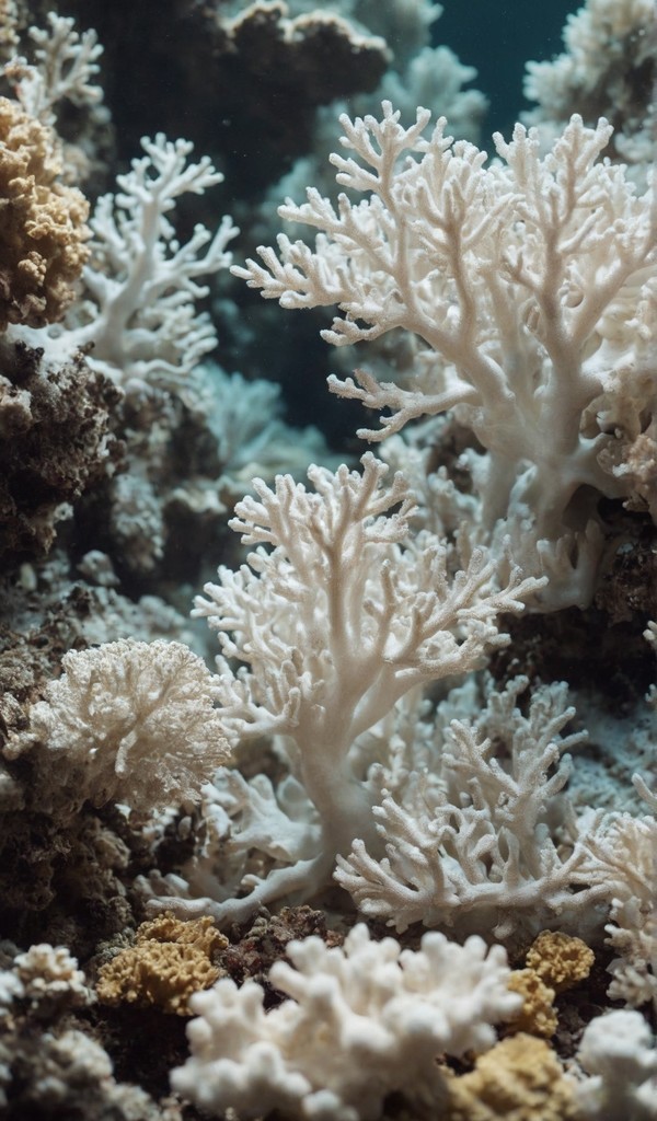 水下白珊瑚高清图片壁纸