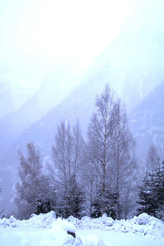 魅力震撼的雪景图片壁纸图集