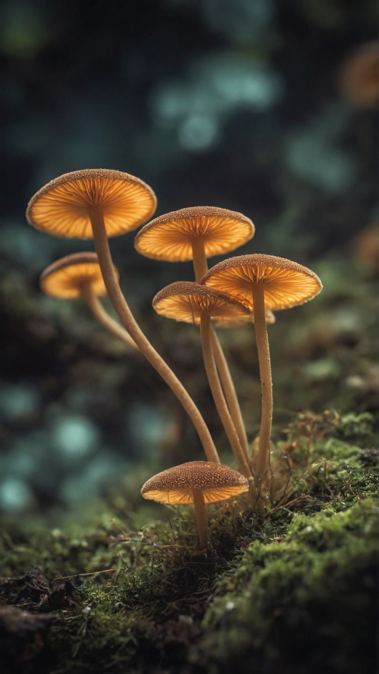 真菌小蘑菇图片壁纸