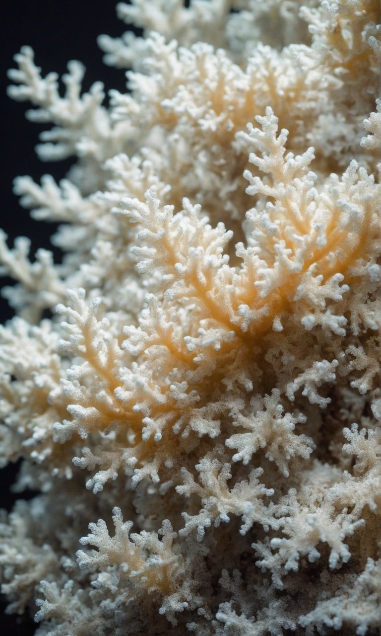 热带海洋中的白色珊瑚礁图片壁纸