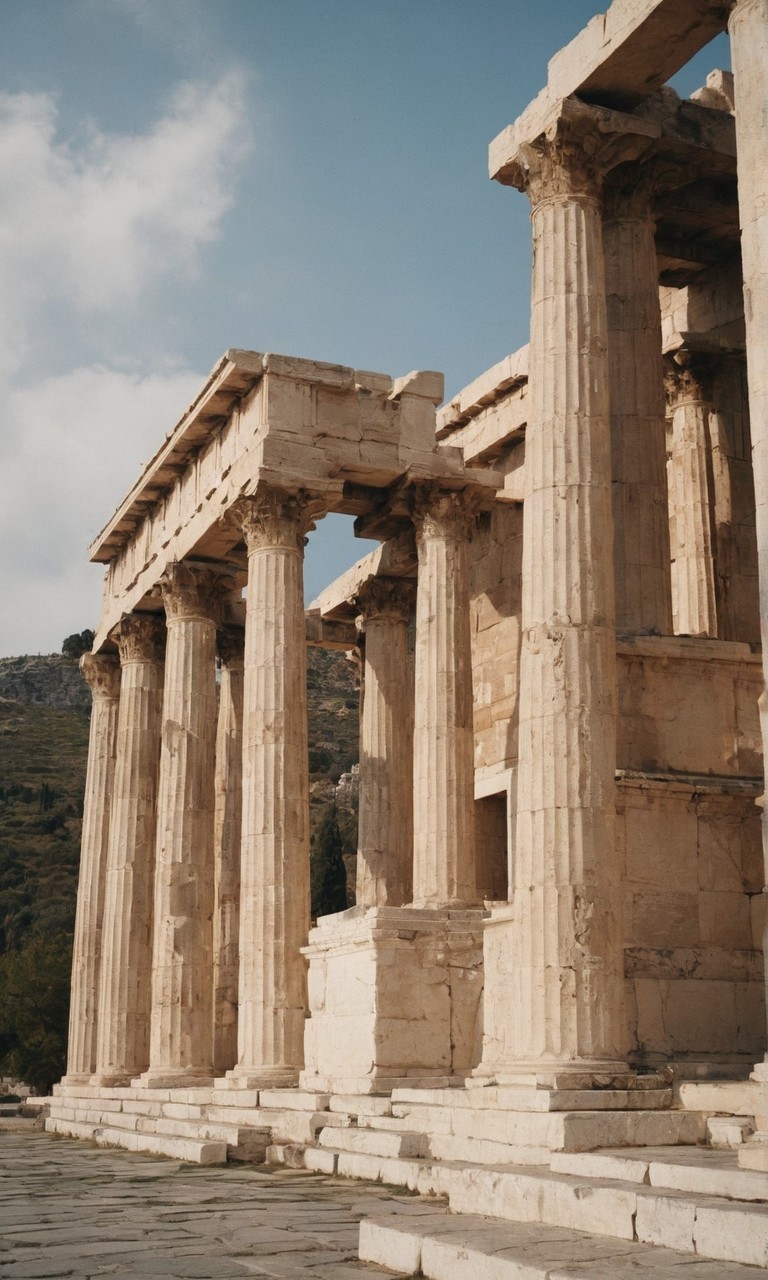 古希腊风情建筑艺术壁纸