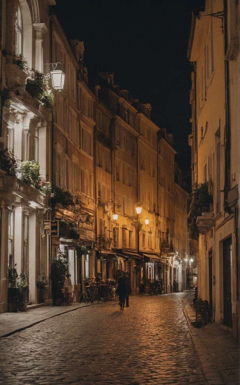欧洲城市夜景情调绝美风景壁纸