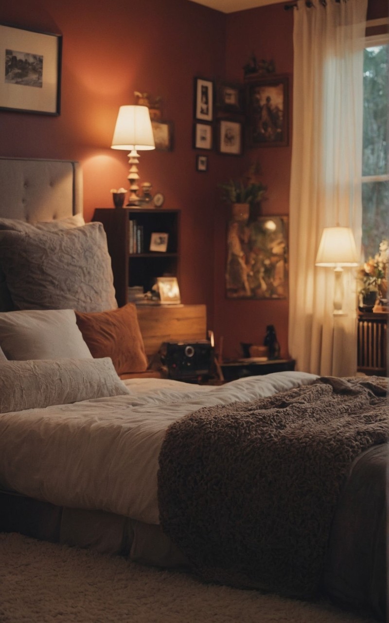 舒适温馨的卧室家居装修壁纸
