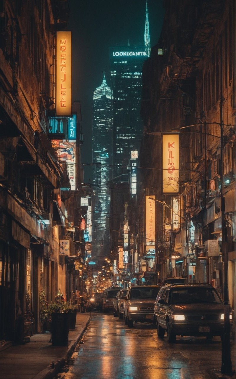 城市夜景情调绝美风景壁纸